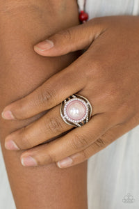 Paparazzi - Pampered In Pearls - Pink Ring