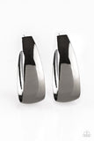 Paparazzi - Gypsy Belle - Black Hoop Earrings