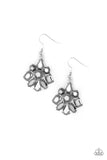 Paparazzi - Fiercely Famous - Silver Earrings