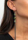 Paparazzi Accessories - Moved to TIERS - Multicolored Earrings - Travona's Dazzling Jewels