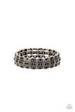 Paparazzi - Modern Magnificence - Black Bracelet