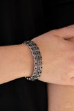 Paparazzi - Modern Magnificence - Black Bracelet