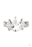 Paparazzi - Yas Queen - White Ring