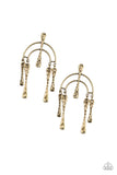Paparazzi - ARTIFACTS Of Life - Brass Earrings