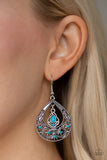 Paparazzi - All-Girl Glow - Blue Earrings