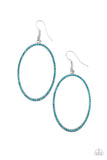 Paparazzi - Dazzle On Demand - Blue Earrings