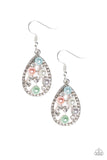 Paparazzi - Fabulously Wealthy - Multicolored Earrings