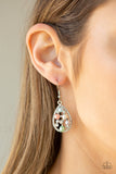 Paparazzi - Fabulously Wealthy - Multicolored Earrings