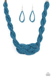 Paparazzi - A Standing Ovation - Blue Necklace