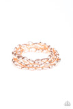 Paparazzi - Basic Bliss - Rose Gold Bracelets