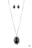 Paparazzi - Harbor Harmony - Long Black Necklace