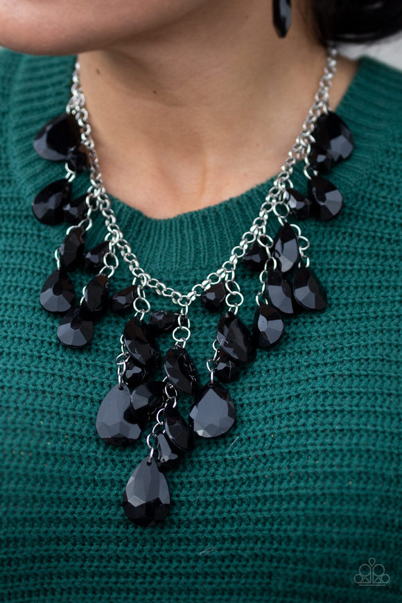 Paparazzi - Irresistible Iridescence - Black Necklace