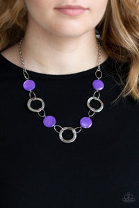 Paparazzi - Bermuda Bliss - Purple Necklace