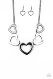 Paparazzi - Hearty Hearts - Multicolored Necklace