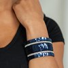 Paparazzi Accessories - MERMAID Service - Blue Sequin Bracelet - Travona's Dazzling Jewels