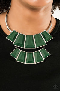 Paparazzi - Lions, TIGRESS, and Bears - Green Necklace