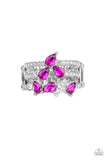 Paparazzi - Blink Back TIERS - Pink Ring