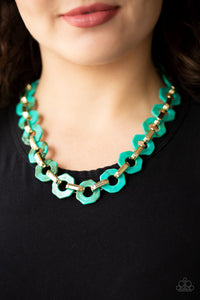 Paparazzi - Fashionista Fever - Blue Necklace