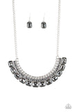 Paparazzi - Killer Knockout - Silver Necklace