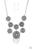 Paparazzi - Modern Medalist - Silver Necklace