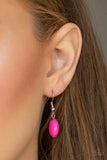 Paparazzi - Zen Trend - Pink Necklace