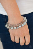 Paparazzi - Cupid Couture -  Silver Bracelet