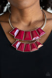 Paparazzi - Lions, TIGRESS, and Bears - Red Necklace