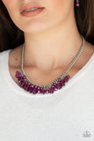 Paparazzi - 5th Avenue Flirtation - Purple Necklace