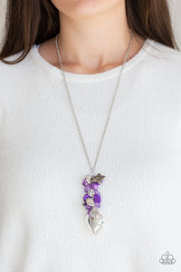 Paparazzi - Beach Buzz - Purple Necklaces