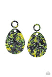 Paparazzi - Retro-politan- Multi Colored Earrings