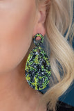 Paparazzi - Retro-politan- Multi Colored Earrings