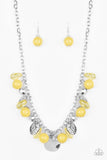 Paparazzi - Prismatic Sheen - Yellow Necklace