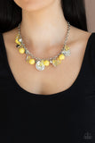 Paparazzi - Prismatic Sheen - Yellow Necklace