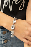 Paparazzi - Cosmic Treasure Chest - White Bracelet