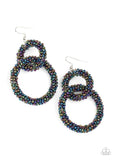 Paparazzi - Luck BEAD a Lady - Multi Earrings