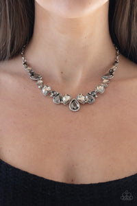 Paparazzi - I Want It All - Silver Necklace