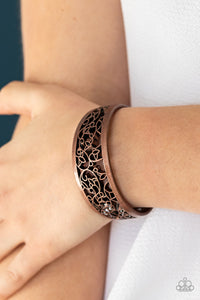 Paparazzi - Vine Garden - Copper Cuff Bracelet