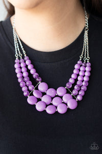 Paparazzi - Flirtatiously Fruity - Purple Necklace