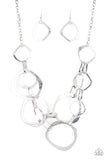 Paparazzi - Salvage Yard - Silver Necklace