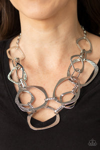 Paparazzi - Salvage Yard - Silver Necklace