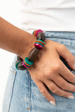 Paparazzi - Caribbean Castaway - Multicolored Bracelet