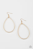 Paparazzi - Just ENCASE You Missed It - Gold Earrings