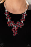 Paparazzi - Eden Deity - Red Necklace