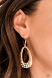Paparazzi - Better LUXE Next Time - Gold Earrings