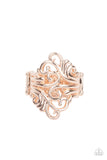 Paparazzi - Voluptuous Vines - Rose Gold Ring