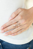 Paparazzi - Voluptuous Vines - Rose Gold Ring