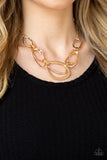 Paparazzi - Prehistoric Heirloom - Gold Necklace