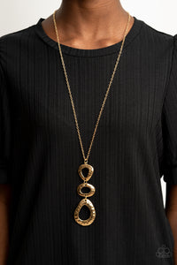 Paparazzi - Gallery Artisan - Gold Necklace