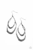 Paparazzi - Beyond Your GLEAMS - Silver Earrings