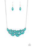 Paparazzi - Eden Escape - Blue Necklace